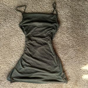 Aeropostale mini dress size small olive color